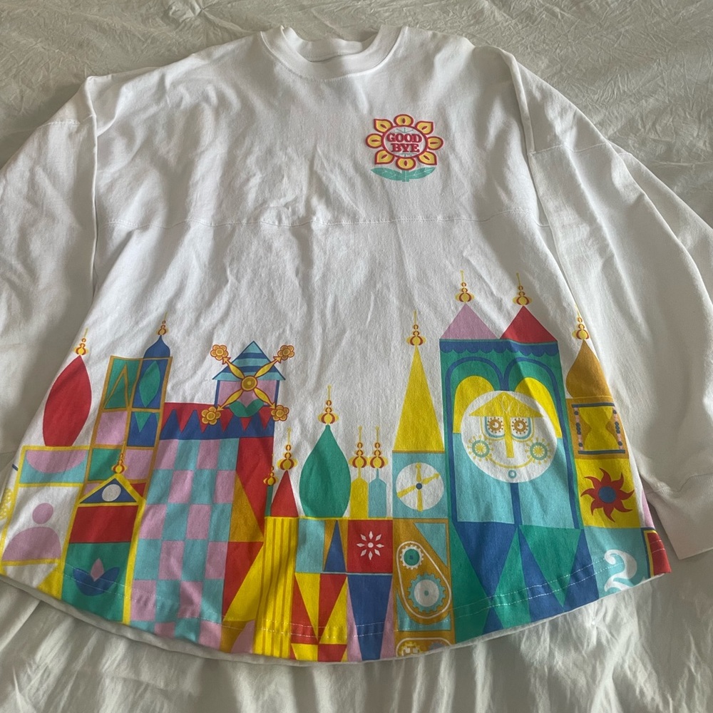 Walt disney world small world spirit jersey